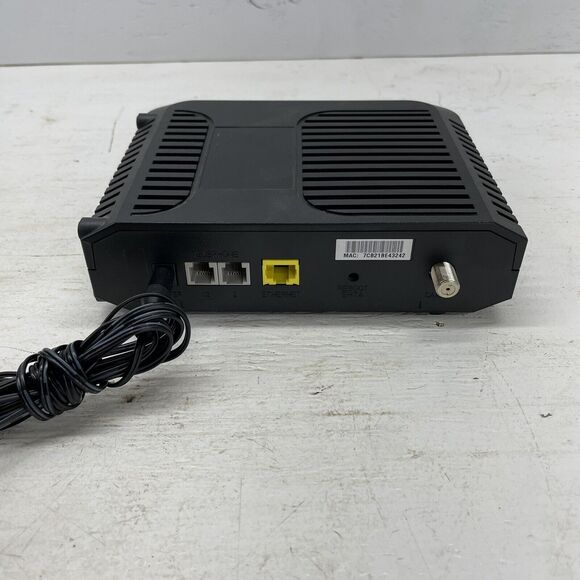 Cisco DPC3208 Black 8x4 DOCSIS 3.0 Gigabit Internet Cable Modem - Picture 4 of 6